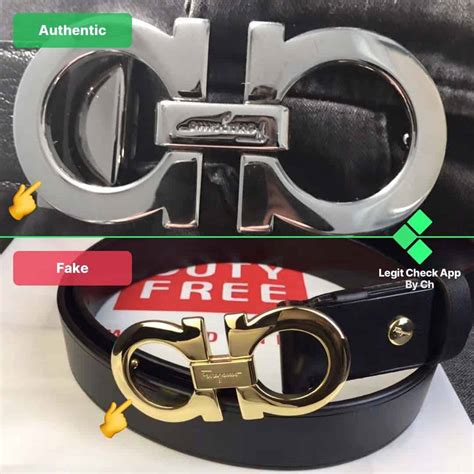 how can you spot a fake ferragamo belt|ferragamo belt authentic check.